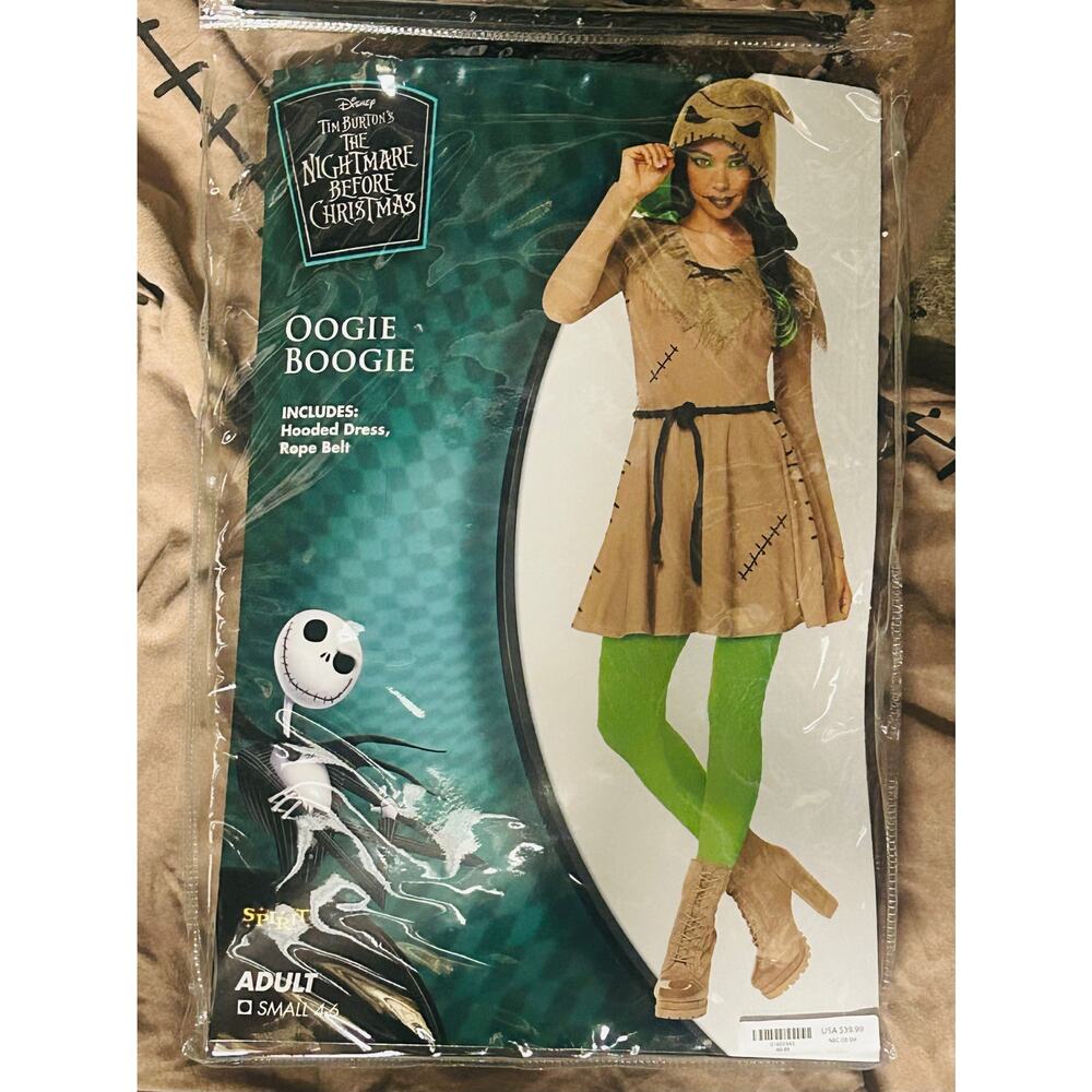 Oogie Boogie Adult Costume - Brown & Green